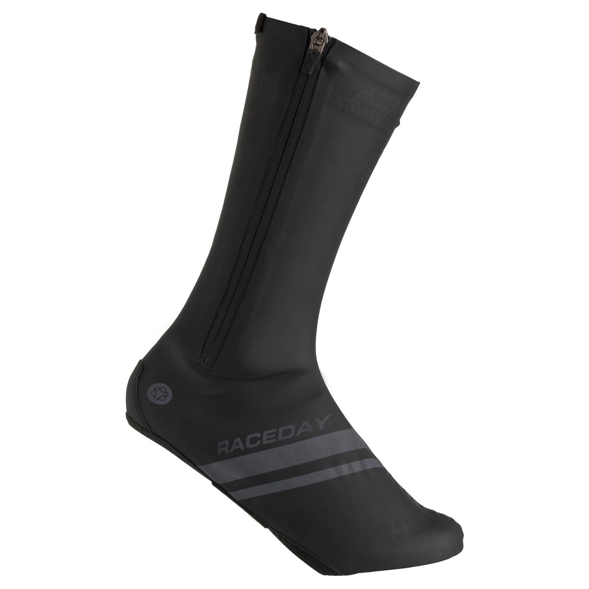 AGU Raceday Zip Overschoenen - Zwart - L 42/43 - Waterdicht