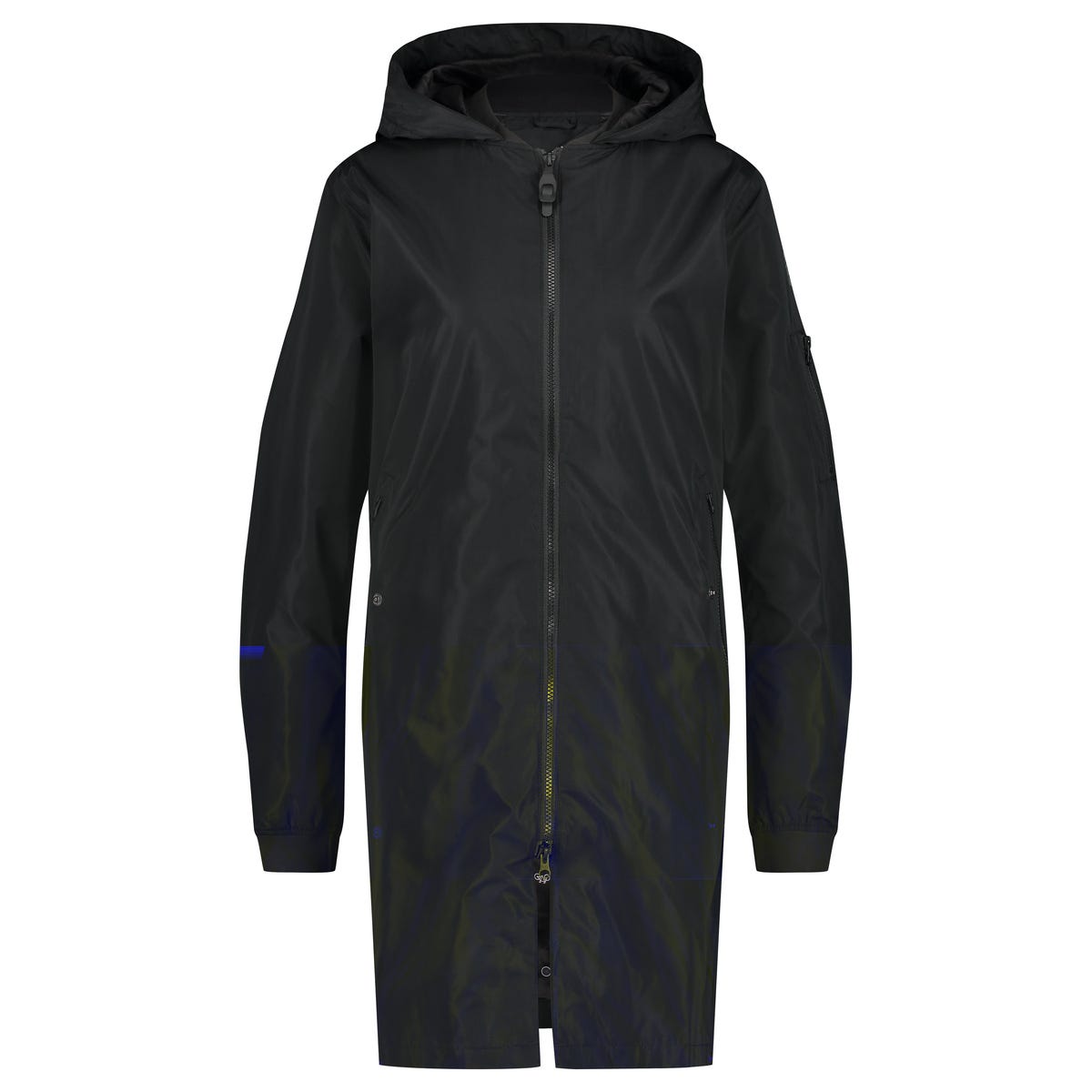 AGU Long Bomber Regenjas Urban Outdoor Dames - Zwart - S - Waterdicht
