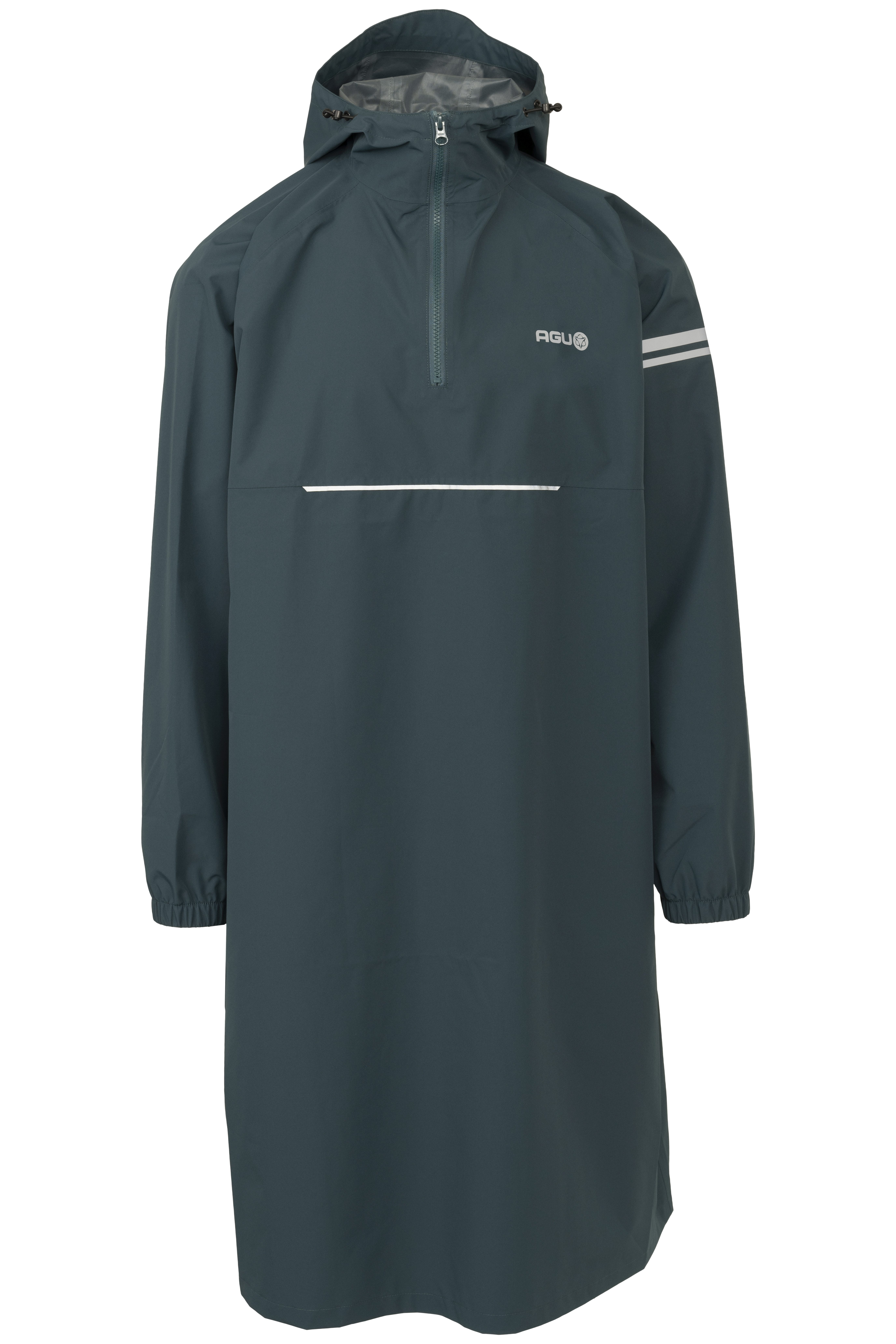AGU Longsleeve Regenponcho Urban Outdoor - Groen - M/L - Waterdicht