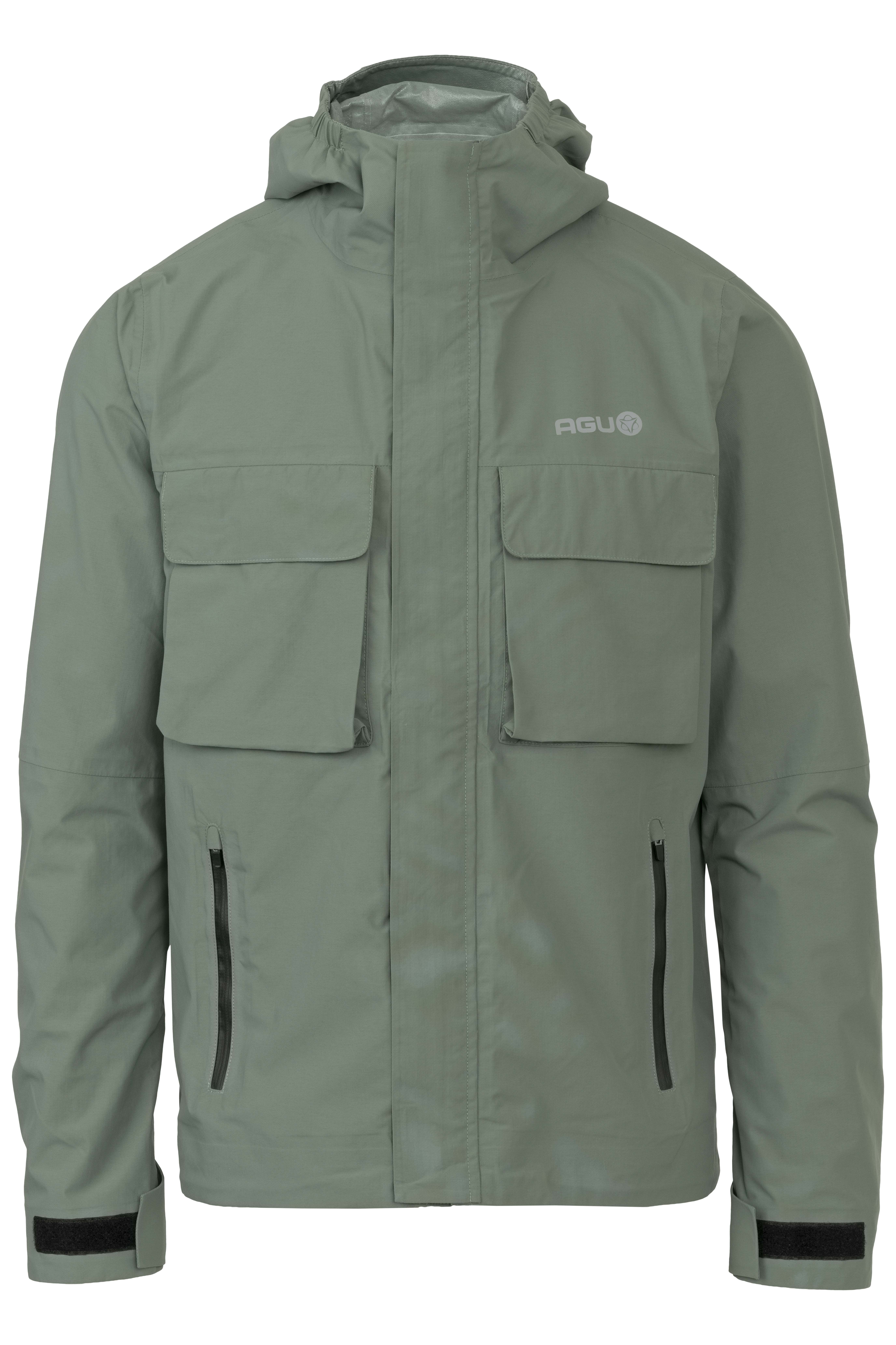 AGU City Cruiser Regenjas Urban Outdoor - Dark sage - XS - Waterdicht