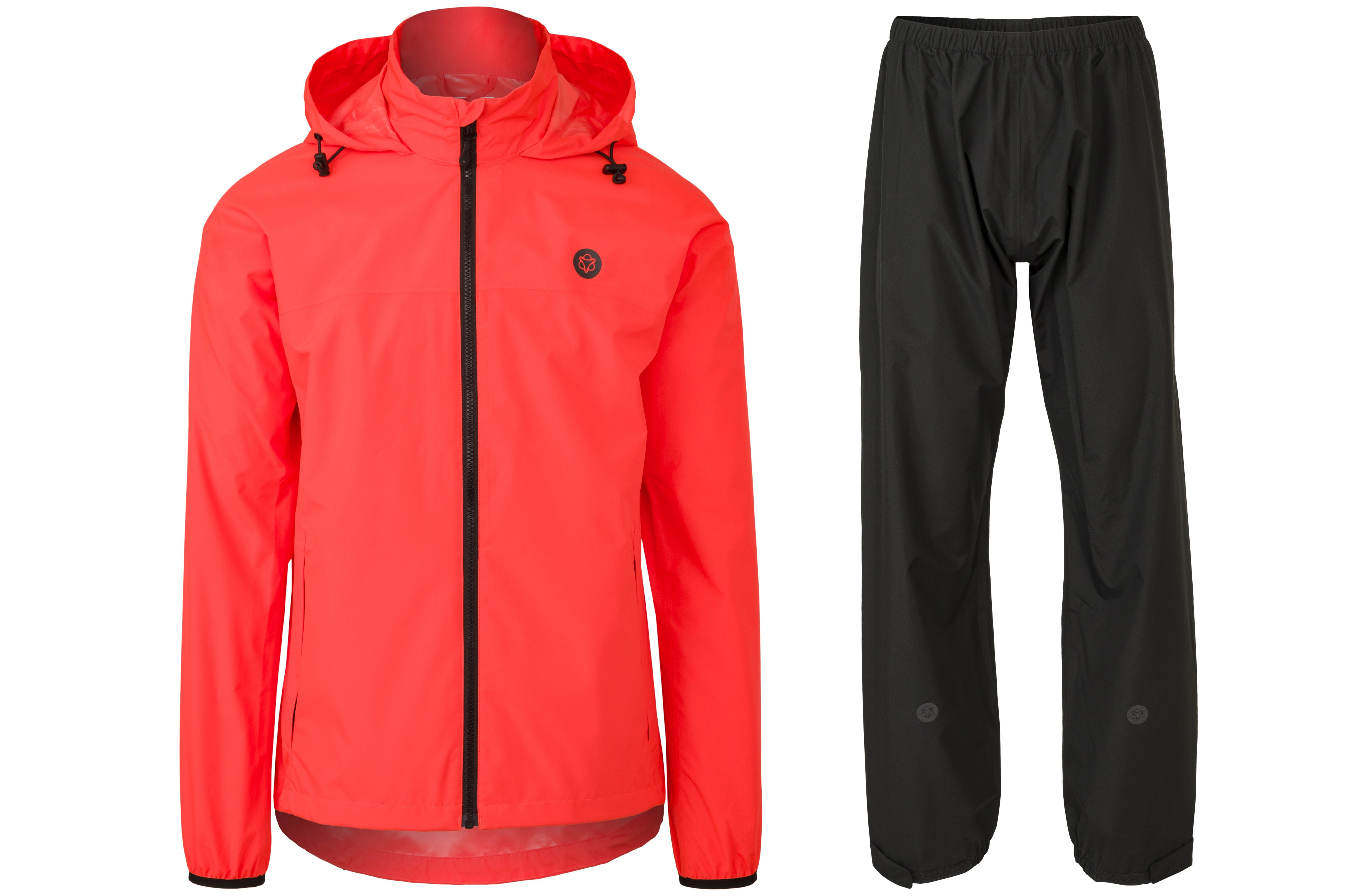 AGU GO Regenpak Essential - Rood - S - Waterdicht
