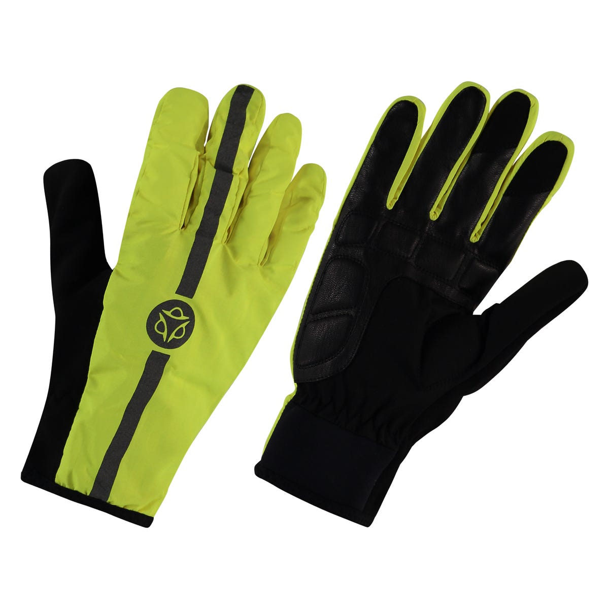 AGU Tech Regen Handschoenen Commuter Hi-vis - Geel - M