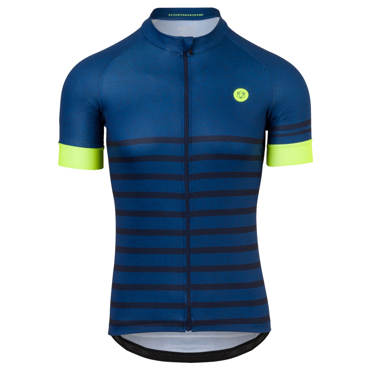 AGU Melange Fietsshirt Essential Heren - Blauw - L