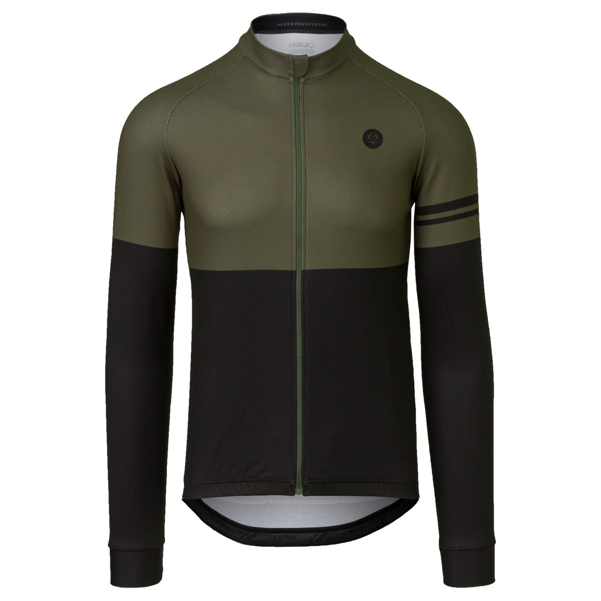 AGU Duo Fietsshirt Lange Mouwen Essential Heren - Groen - XXXL