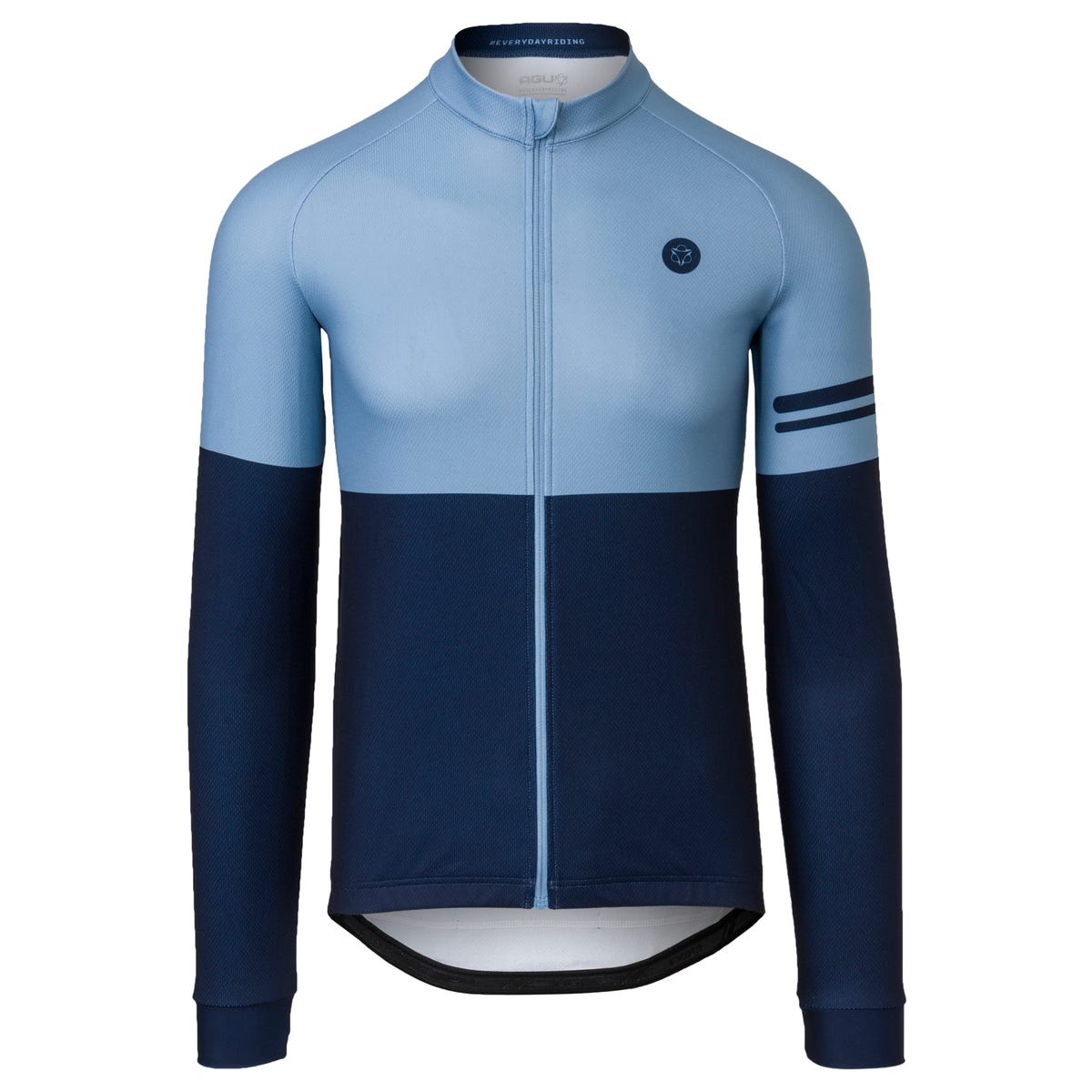 AGU Duo Fietsshirt Lange Mouwen Essential Heren - Cloud - S