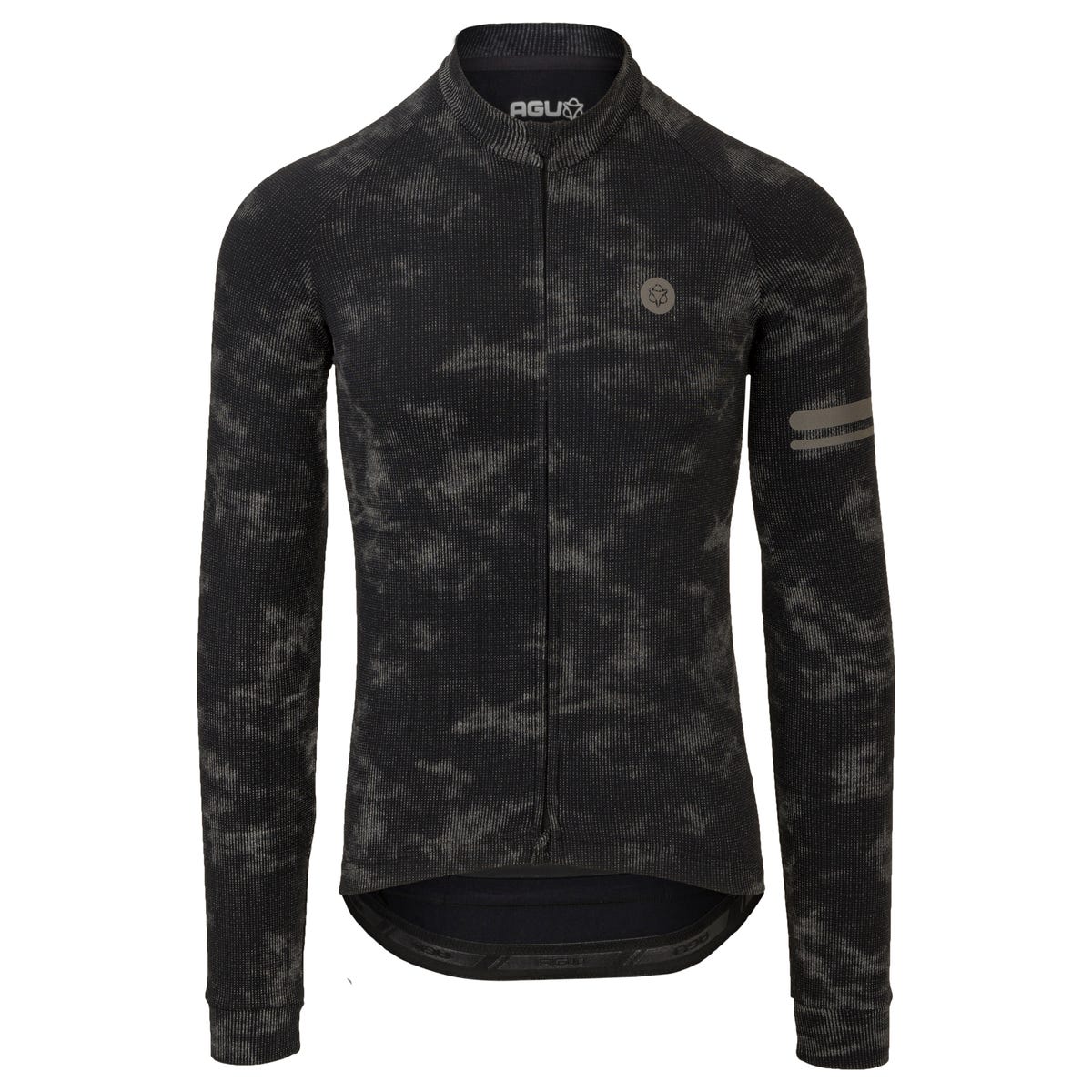 AGU Reflective Fietsshirt Lange Mouwen Performance Heren - Grijs - L