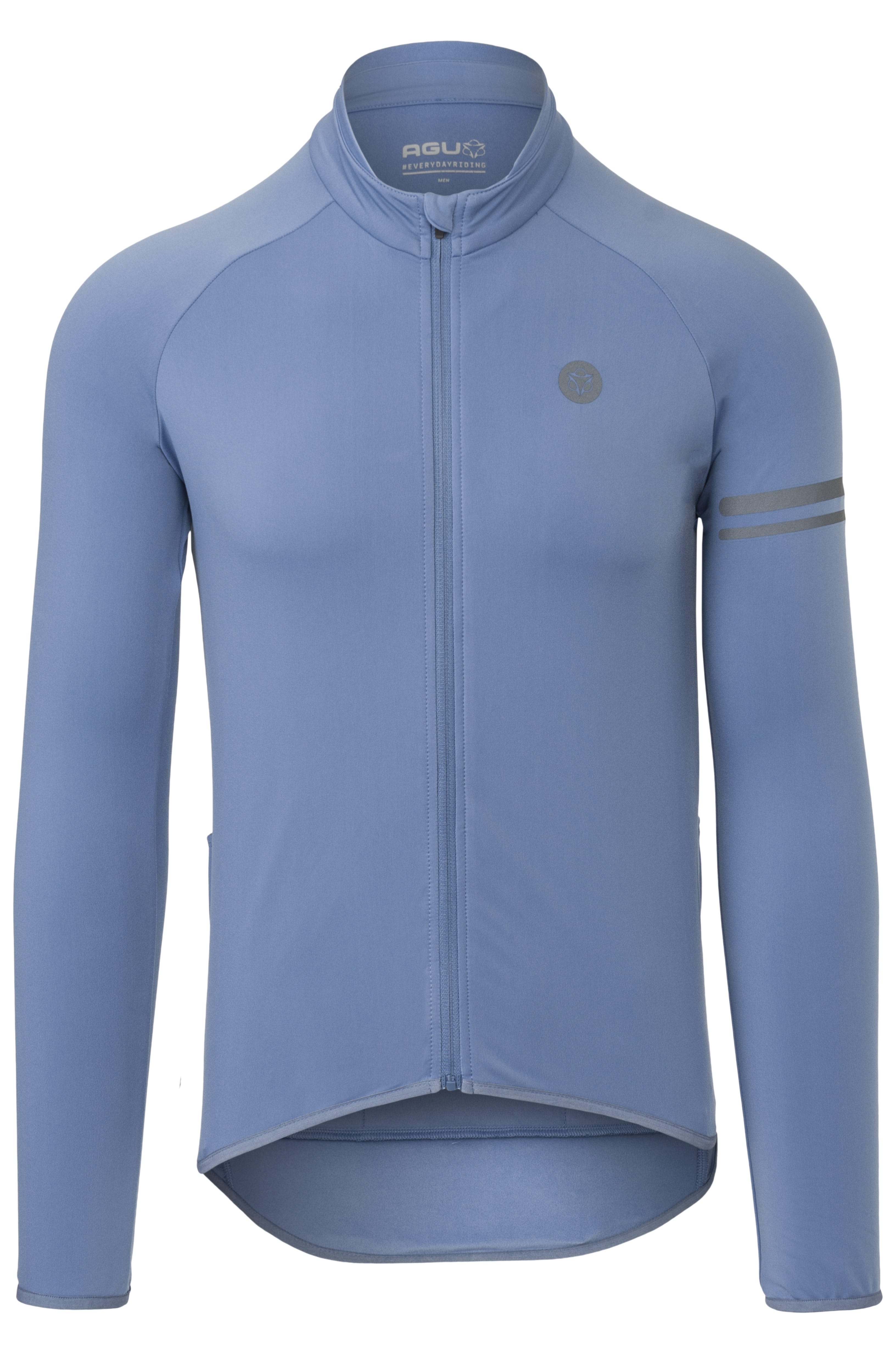 AGU Thermo Fietsshirt Lange Mouwen Essential Heren - Blauw - L