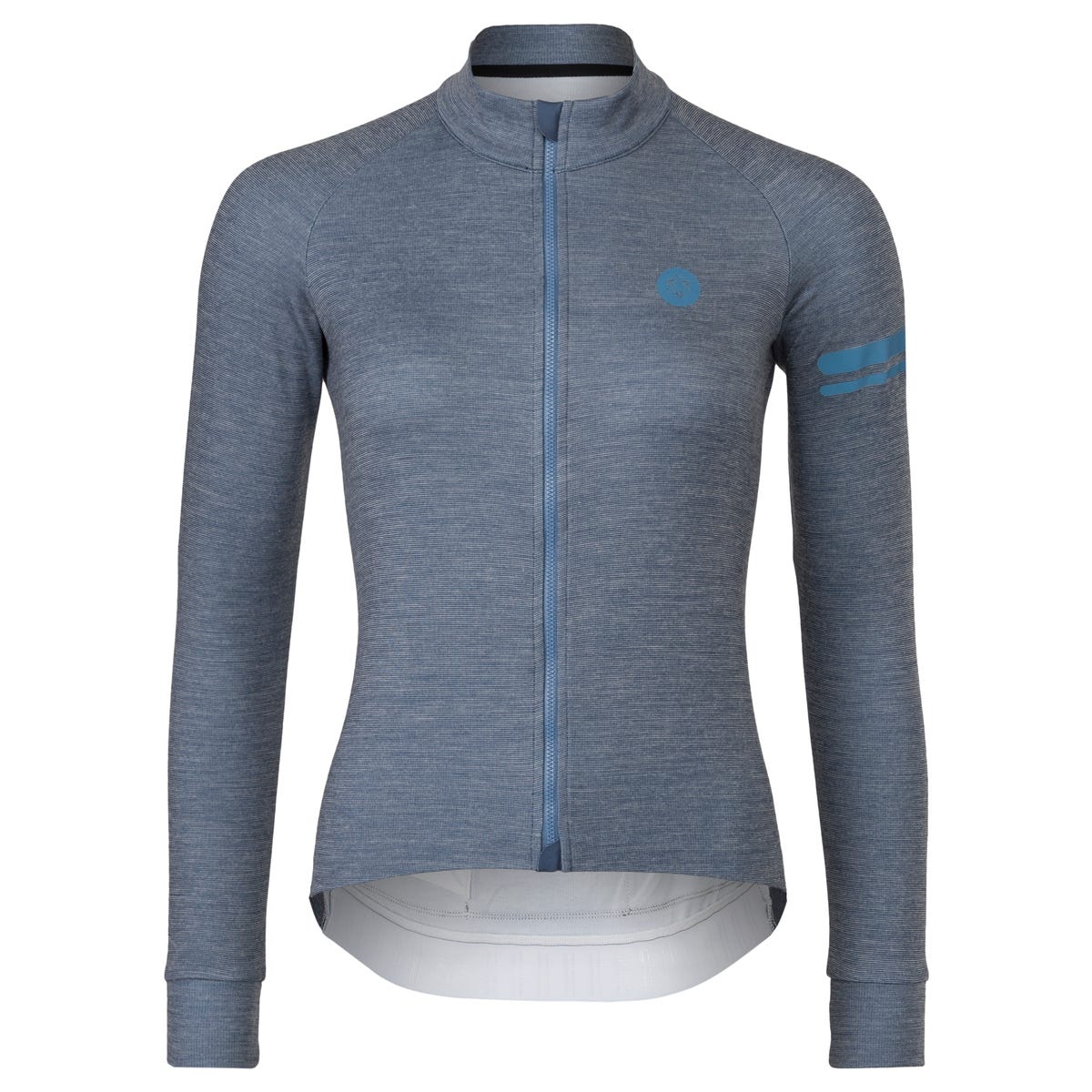 AGU Merino Fietsshirt Lange Mouwen Performance Dames - Blauw - M