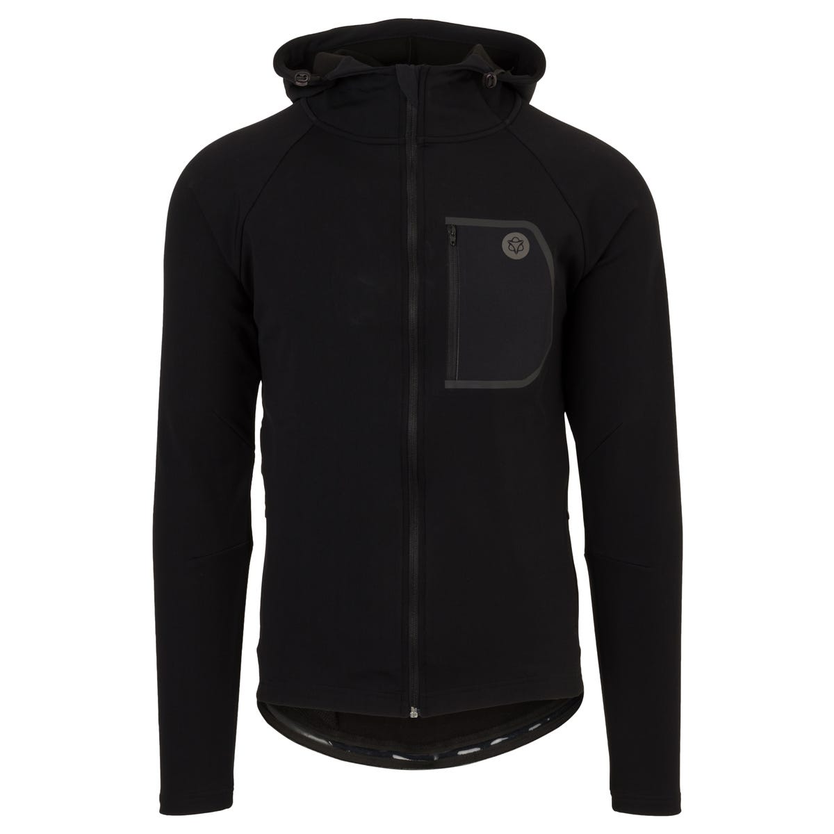 AGU Shell Hoodie MTB Heren DWR - Zwart - XXXL