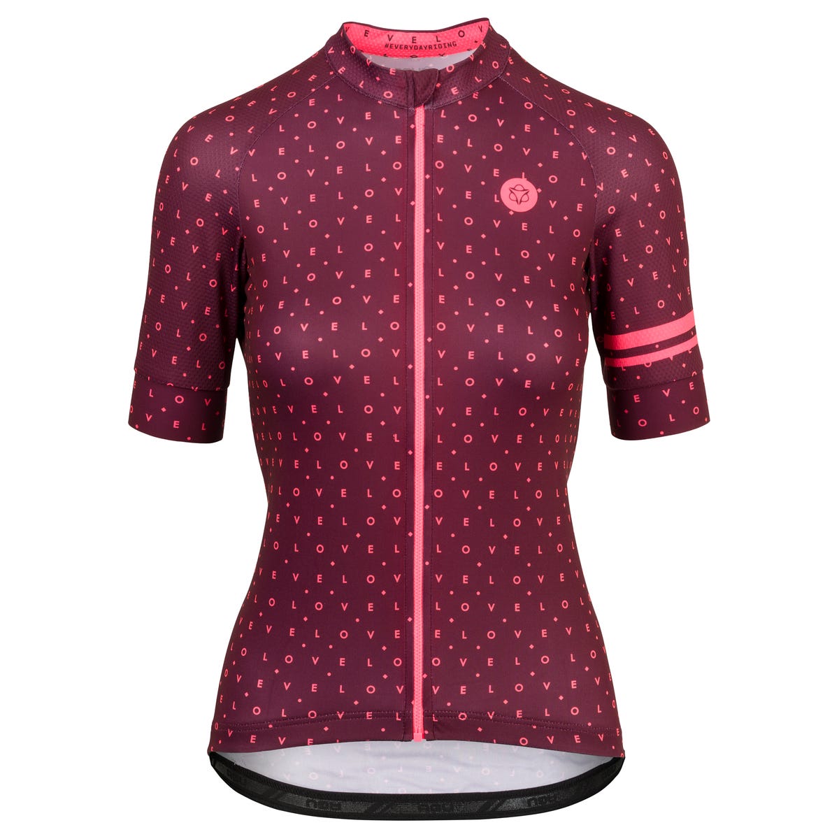 AGU Velo Love Fietsshirt Essential Dames - Rood - L