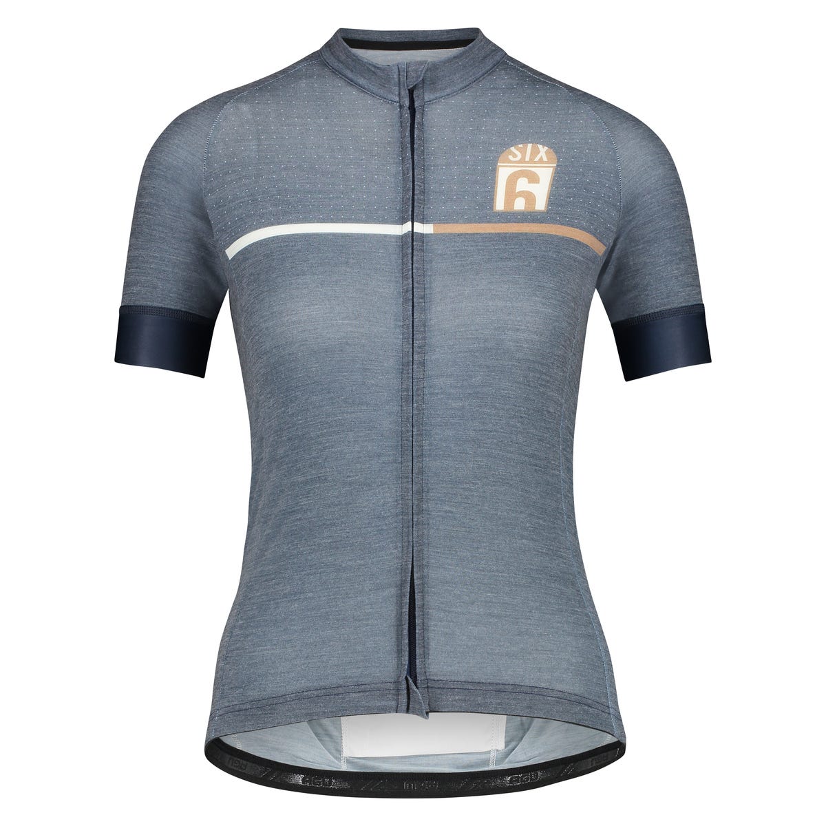 AGU Merino Fietsshirt SIX6 Dames - Blauw - M