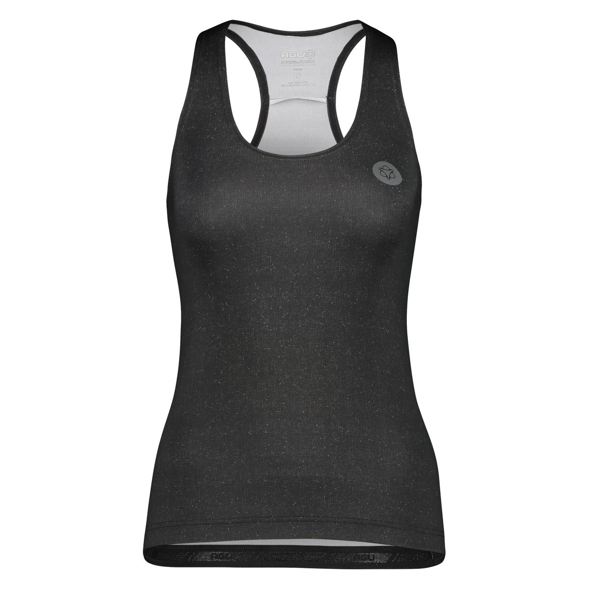 AGU Melange Racertop Essential Dames - Zwart - L