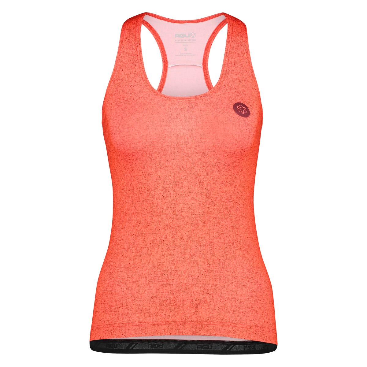 AGU Melange Racertop Essential Dames - Roze - M