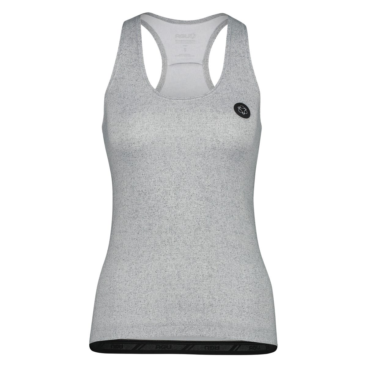 AGU Melange Racertop Essential Dames - Grijs - M