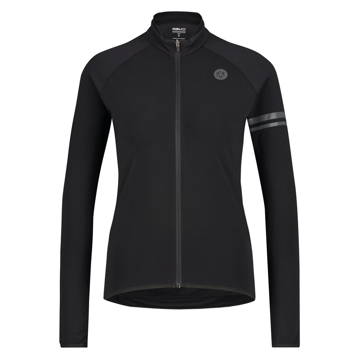 AGU Thermo Fietsshirt Lange Mouwen Essential Dames - Zwart - L