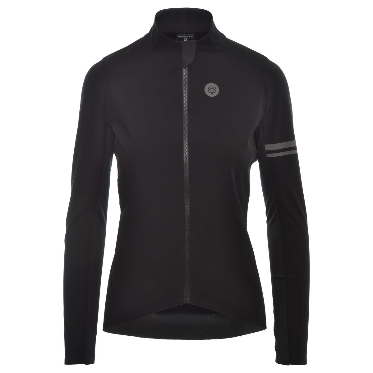 AGU Woven Fietsshirt Lange Mouwen Premium Dames - Zwart - L - Waterdicht