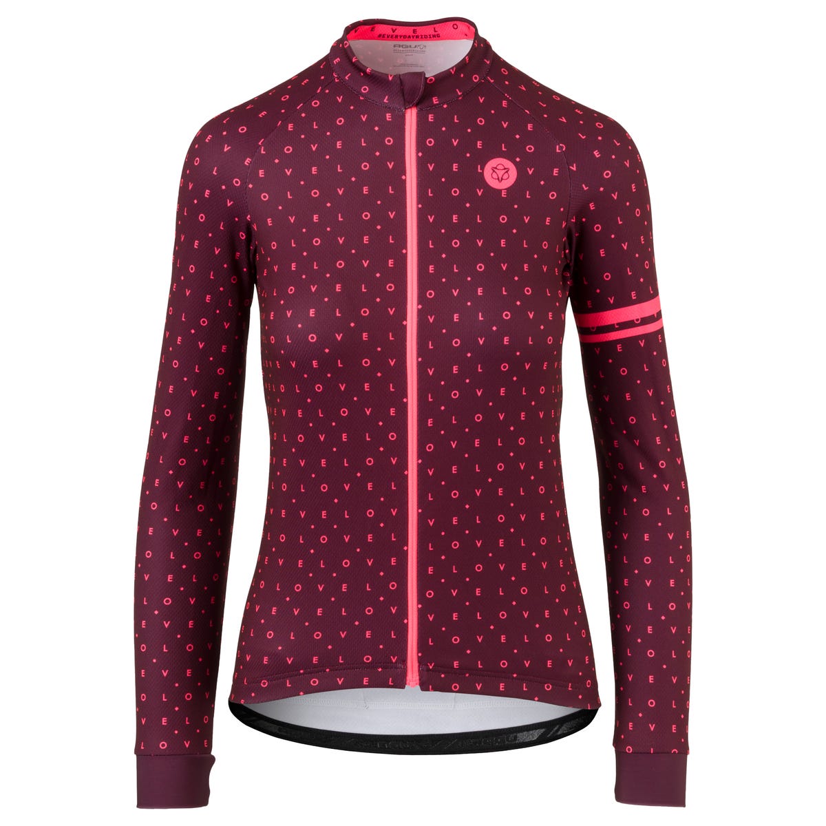 AGU Velo Love Fietsshirt Lange Mouwen Essential Dames - Roze - XS