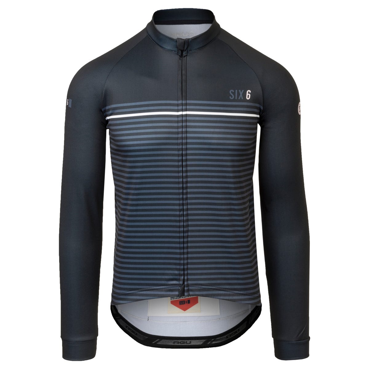 AGU Classic Fietsshirt Lange Mouwen IV SIX6 Heren - Zwart - XXL