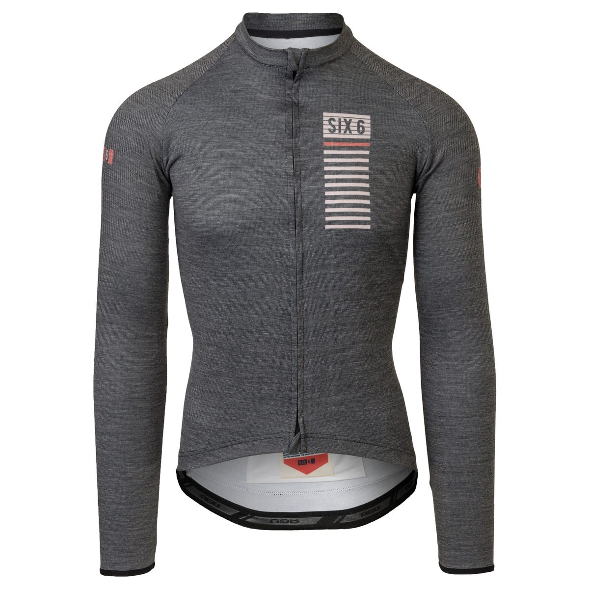 AGU Merino III Fietsshirt Lange Mouwen IV SIX6 Heren - Zwart - S