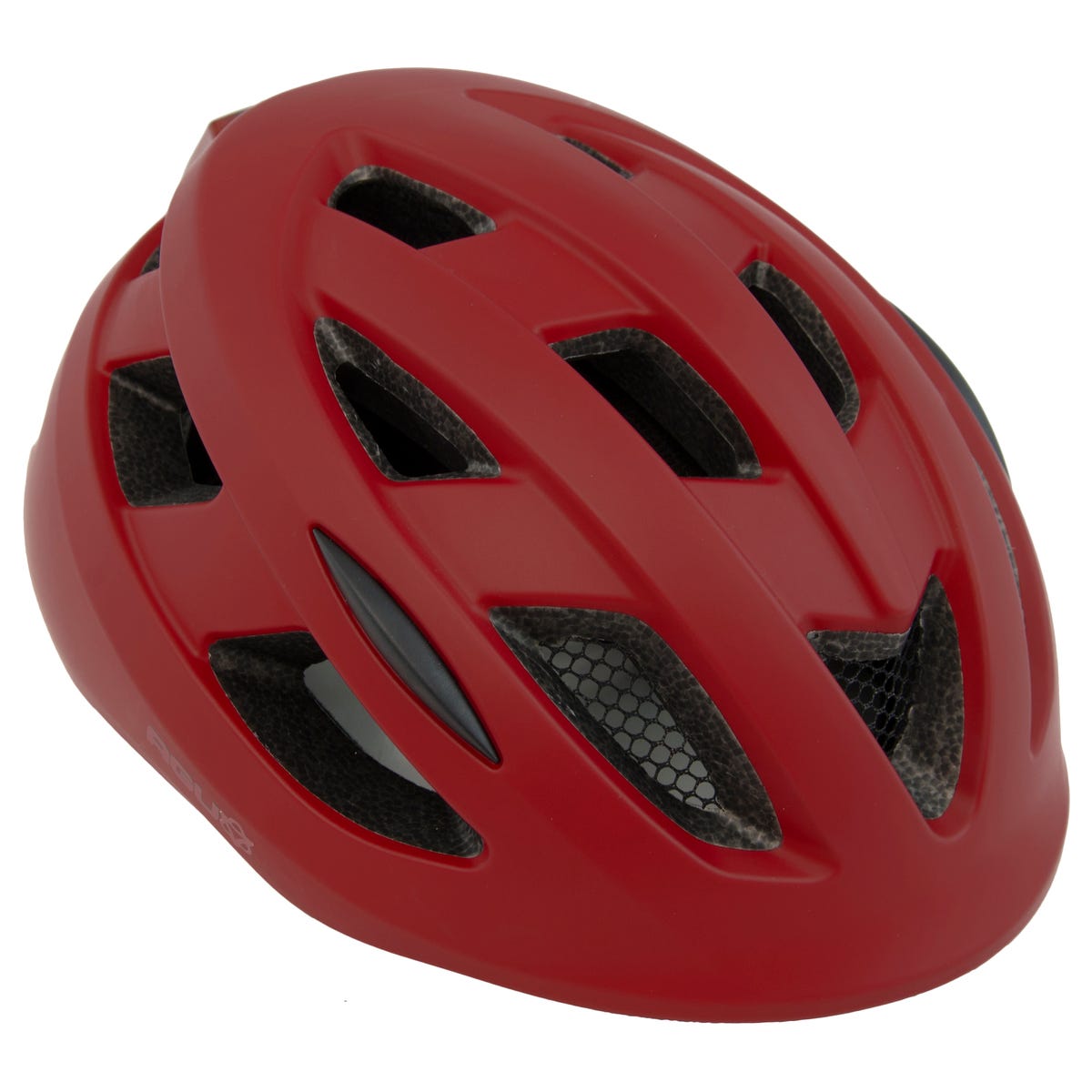 AGU Civick Led Helm - Rood - L/XL 58-62 cm