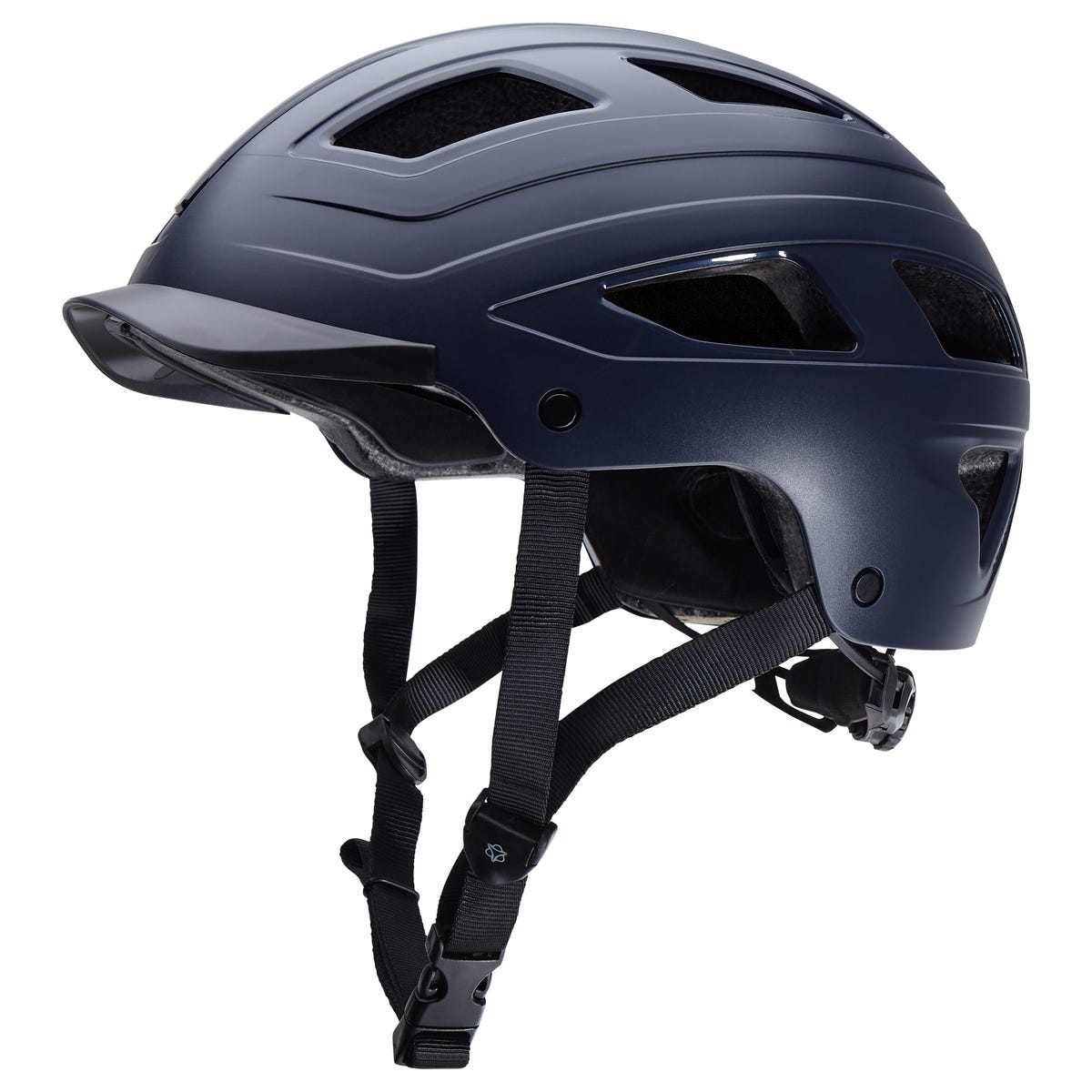 AGU Cit-E Led Helm IV - Blauw - L/XL 59-61 cm