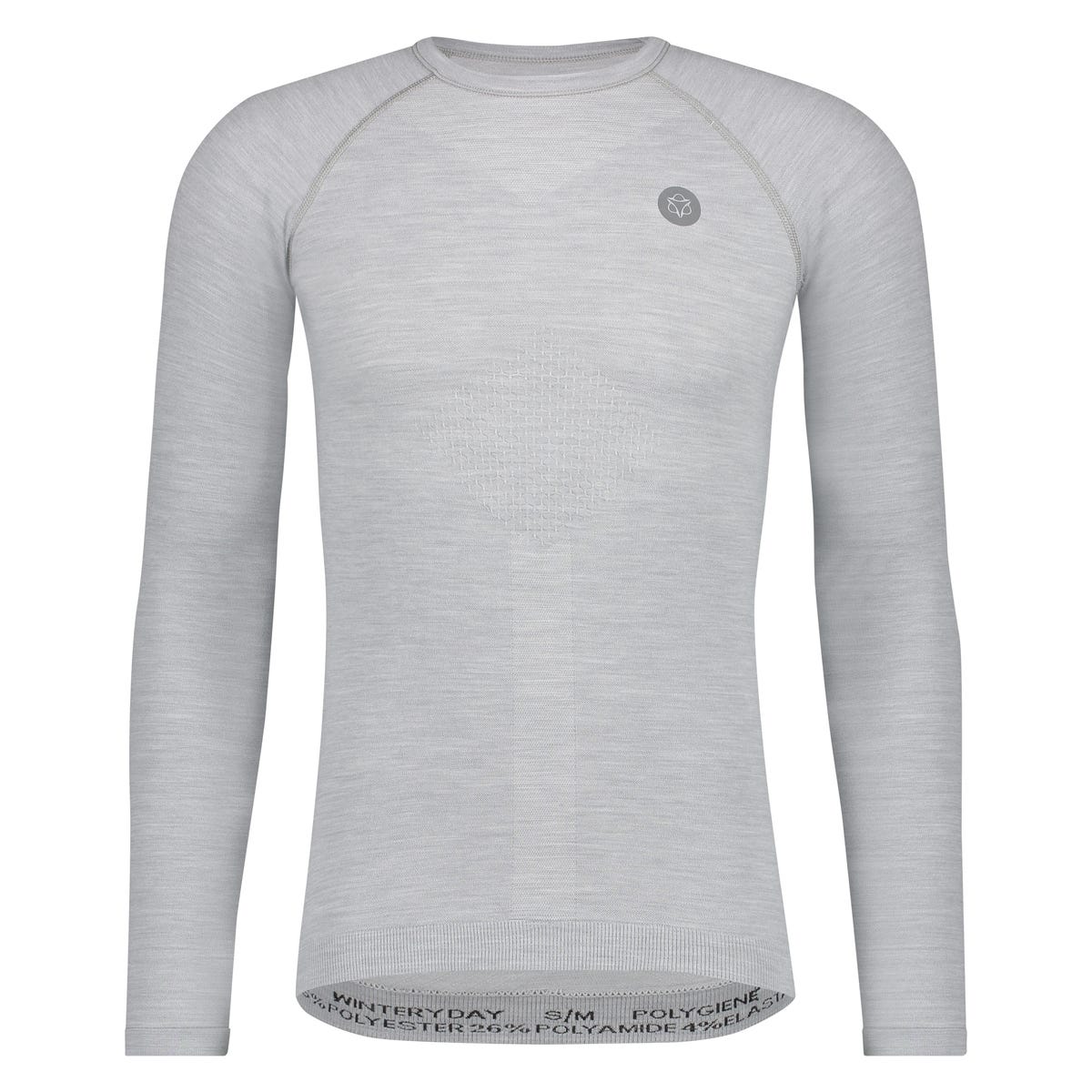 AGU Winterday Merino Thermoshirt Lange Mouwen II Essential - Grijs - S/M