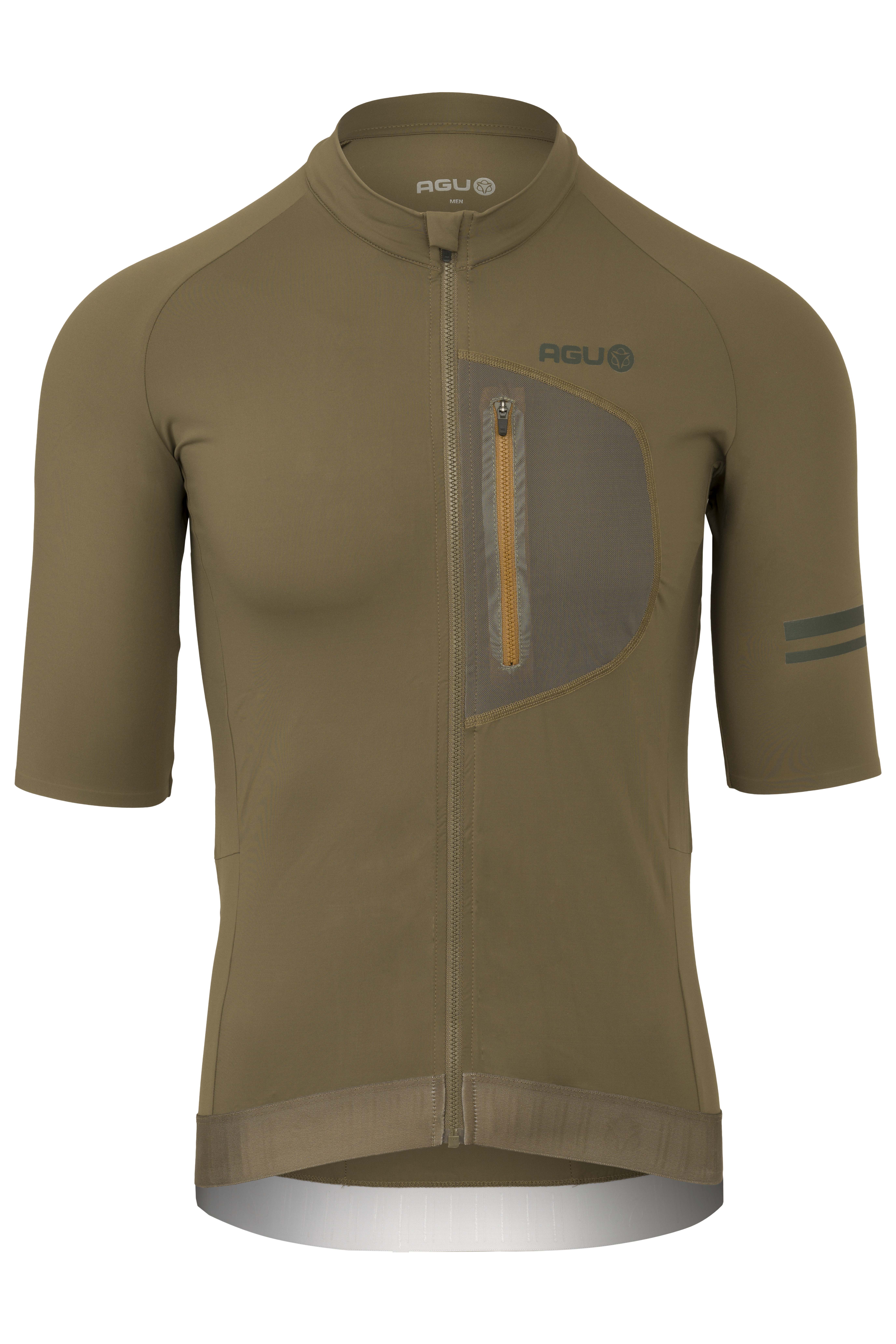 AGU Gravel Fietsshirt Venture Heren - Stone moss - M