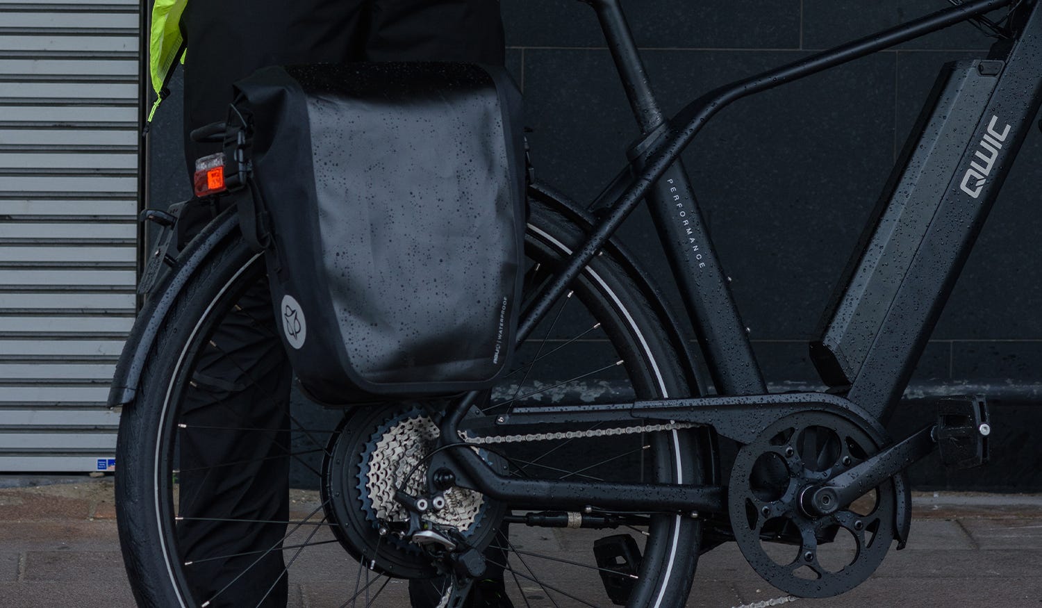 Waterproof store bicycle bag